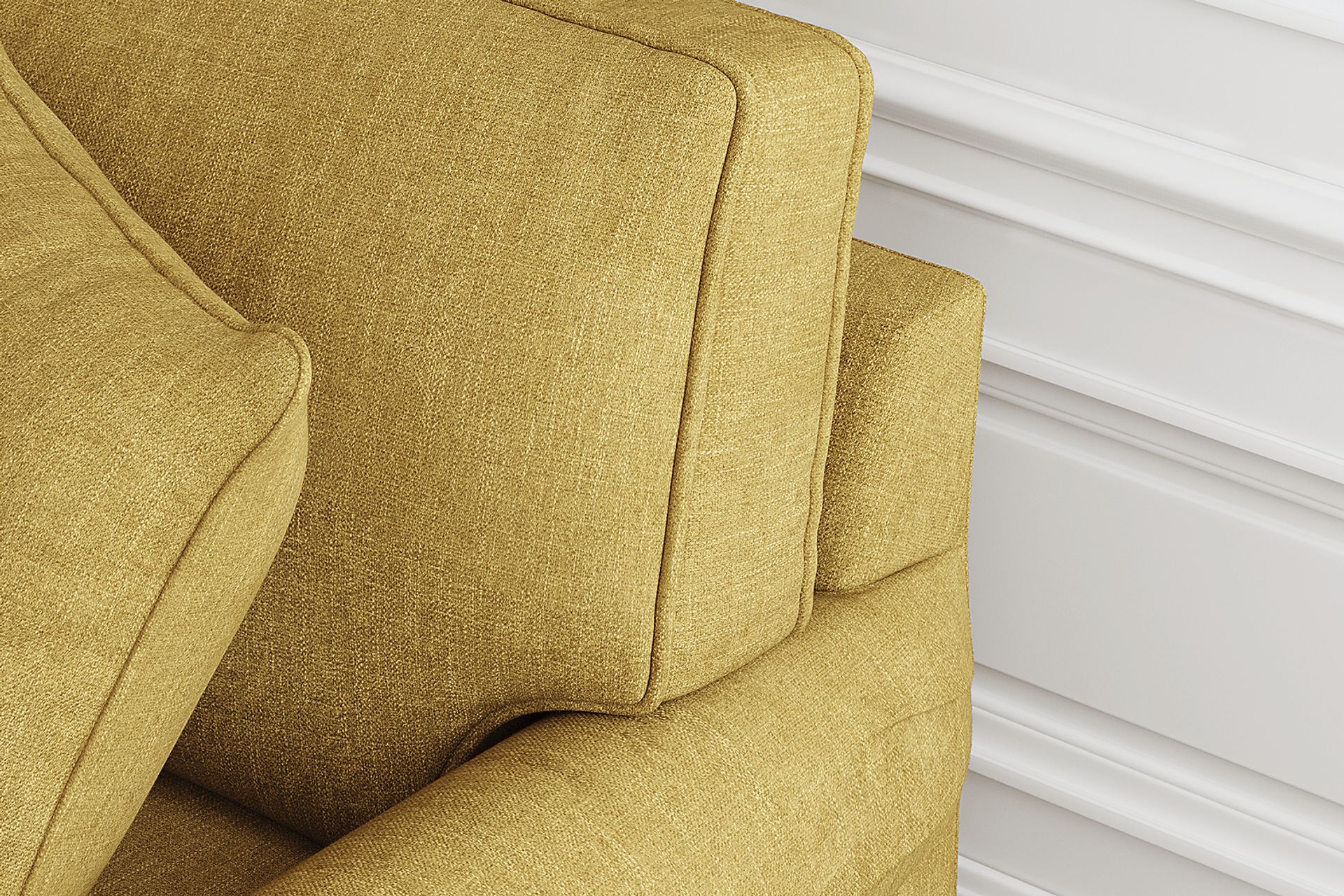 Bellingham Sunflower Textured Chenille Sofa - Image 6