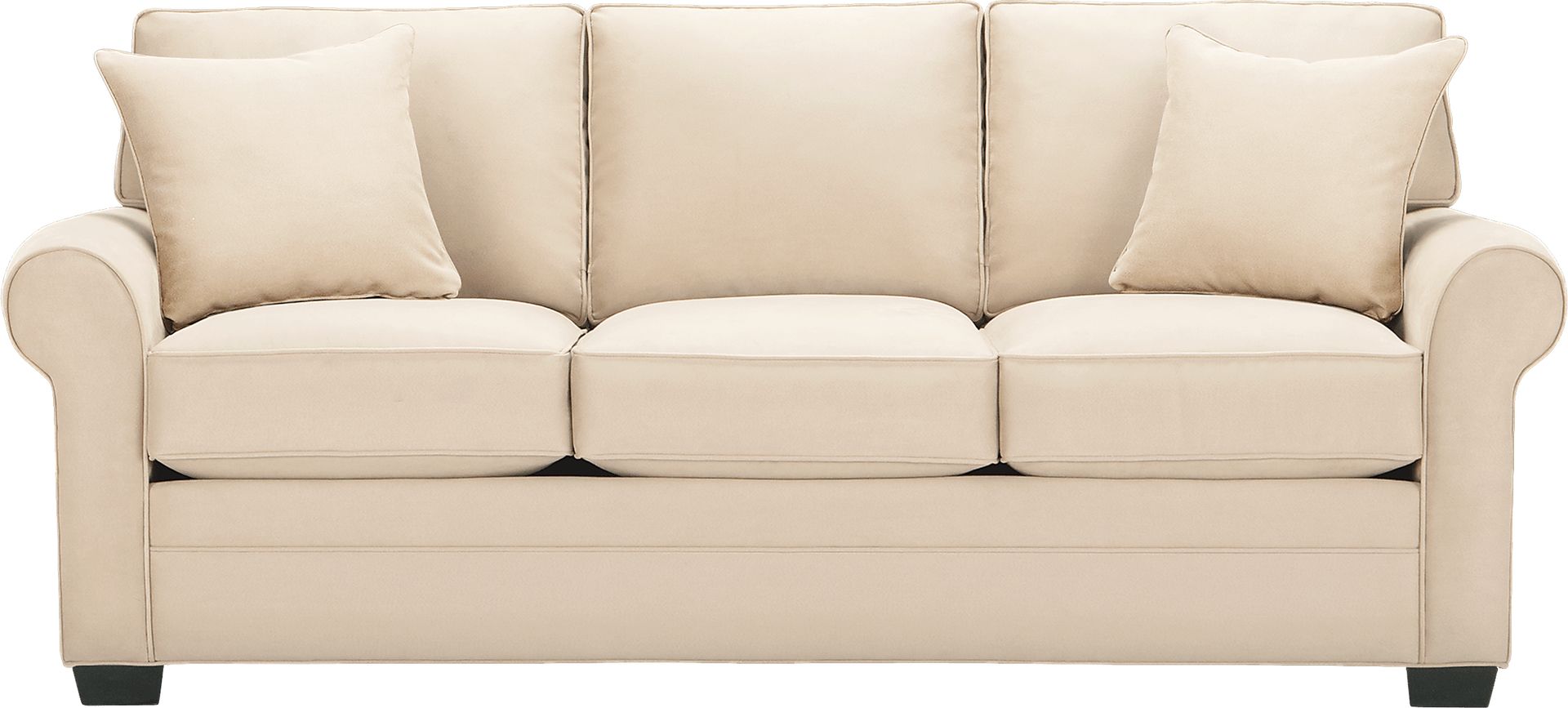 Cindy Crawford Home Bellingham Vanilla Sofa - Image 1
