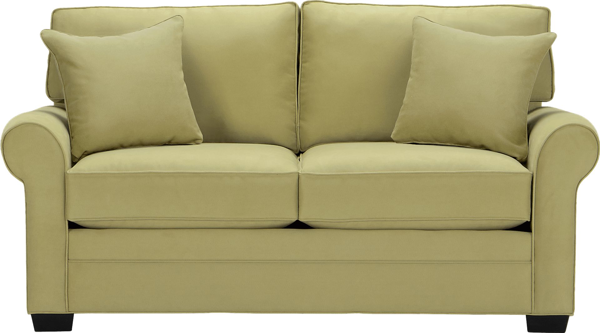 Cindy Crawford Home Bellingham Wasabi Sleeper Loveseat - Image 1