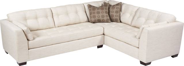 Cindy Crawford Home  Bentley Place 2 Pc Sleeper Sectional - Thumbnail - Image 1