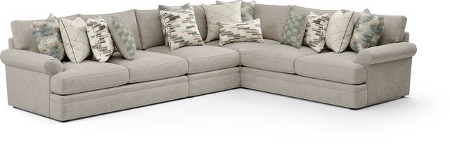 Cindy Crawford Home Brookview Heights Beige 7 Pc Sectional Living Room - Thumbnail - Image 2