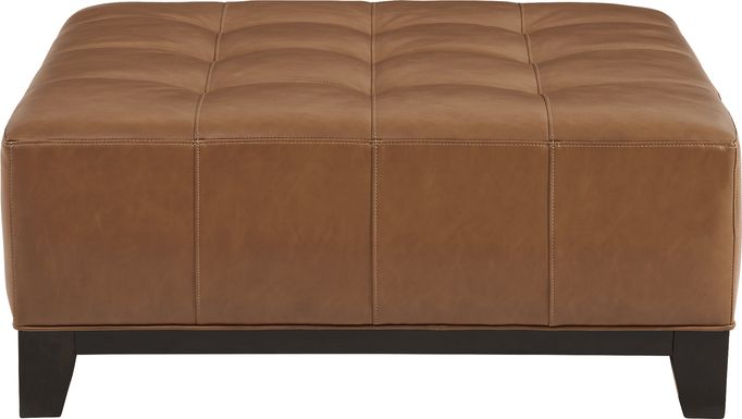 Cindy Crawford Home Brookview Heights Caramel Ottoman