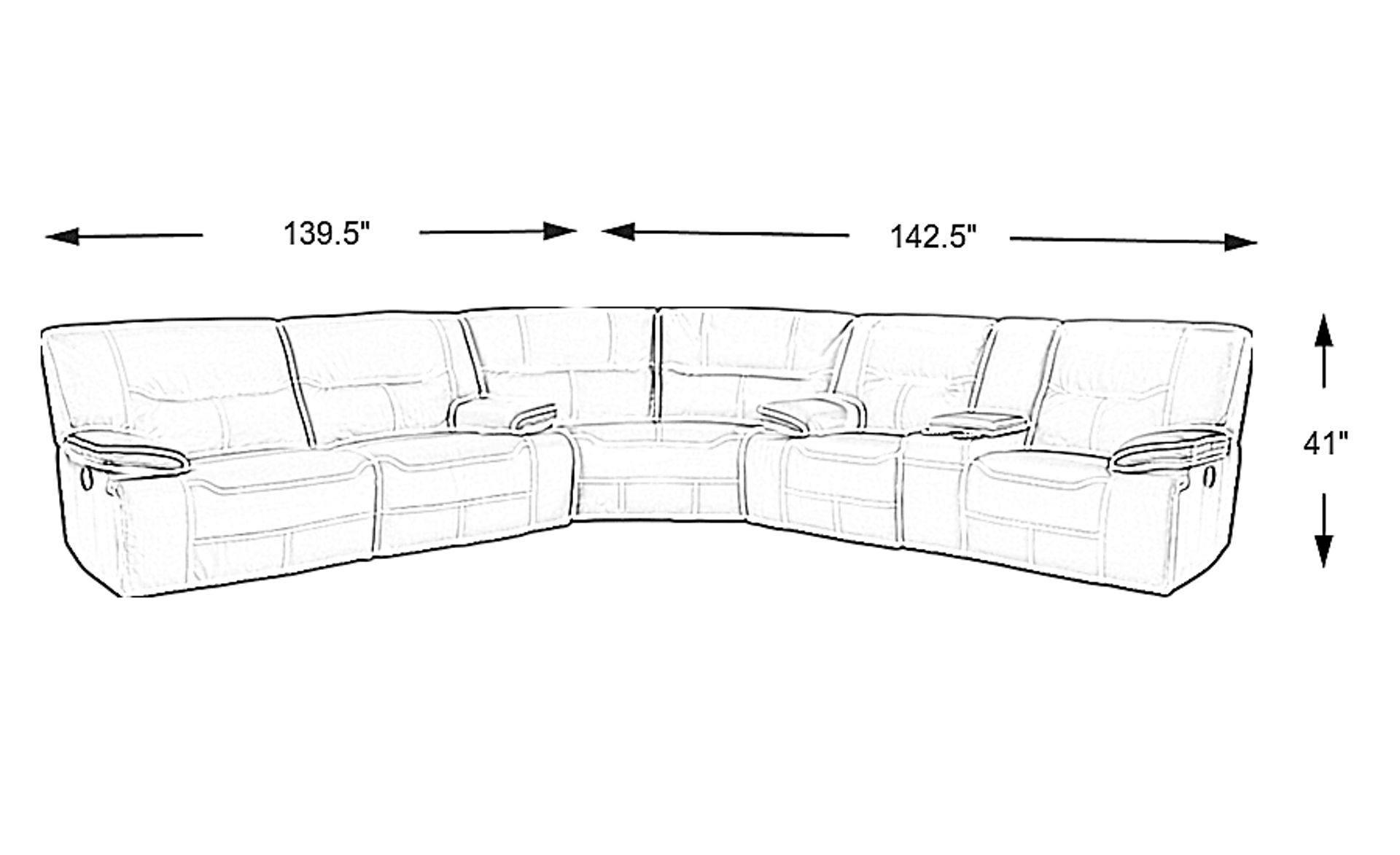 Dimension Image. Please refer to the Dimension Tab on this page for dimension details.