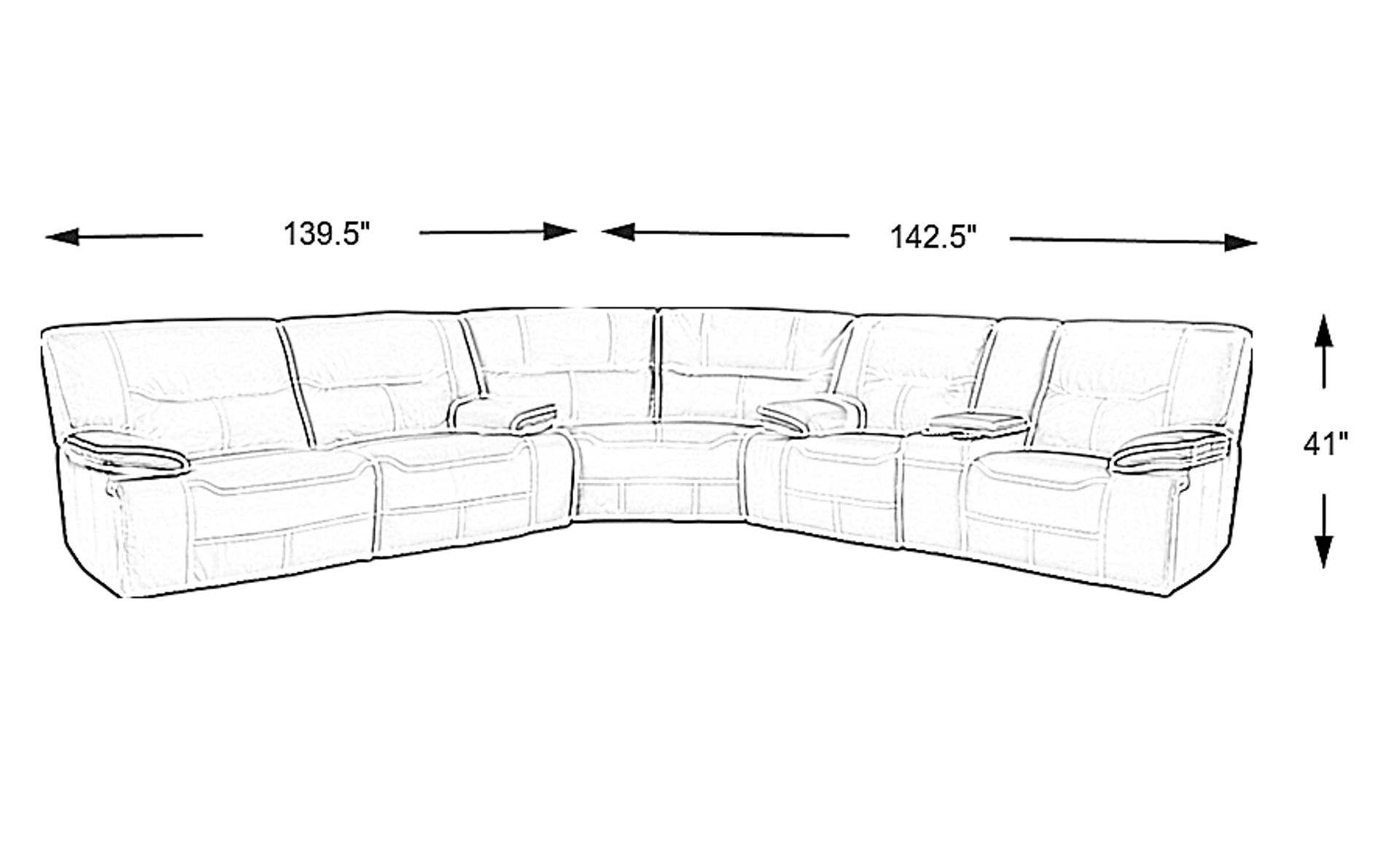 Dimension Image. Please refer to the Dimension Tab on this page for dimension details.