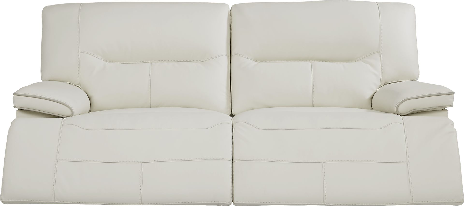 Cindy Crawford Home Caletta Off-White 5 Pc Leather Power Reclining Living Room - Image 5