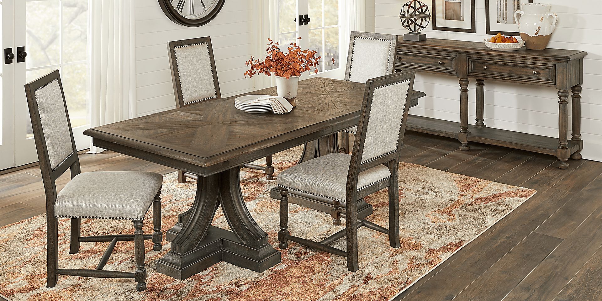 Cindy Crawford Home Calle Vista Brown Dining Table - Image 2