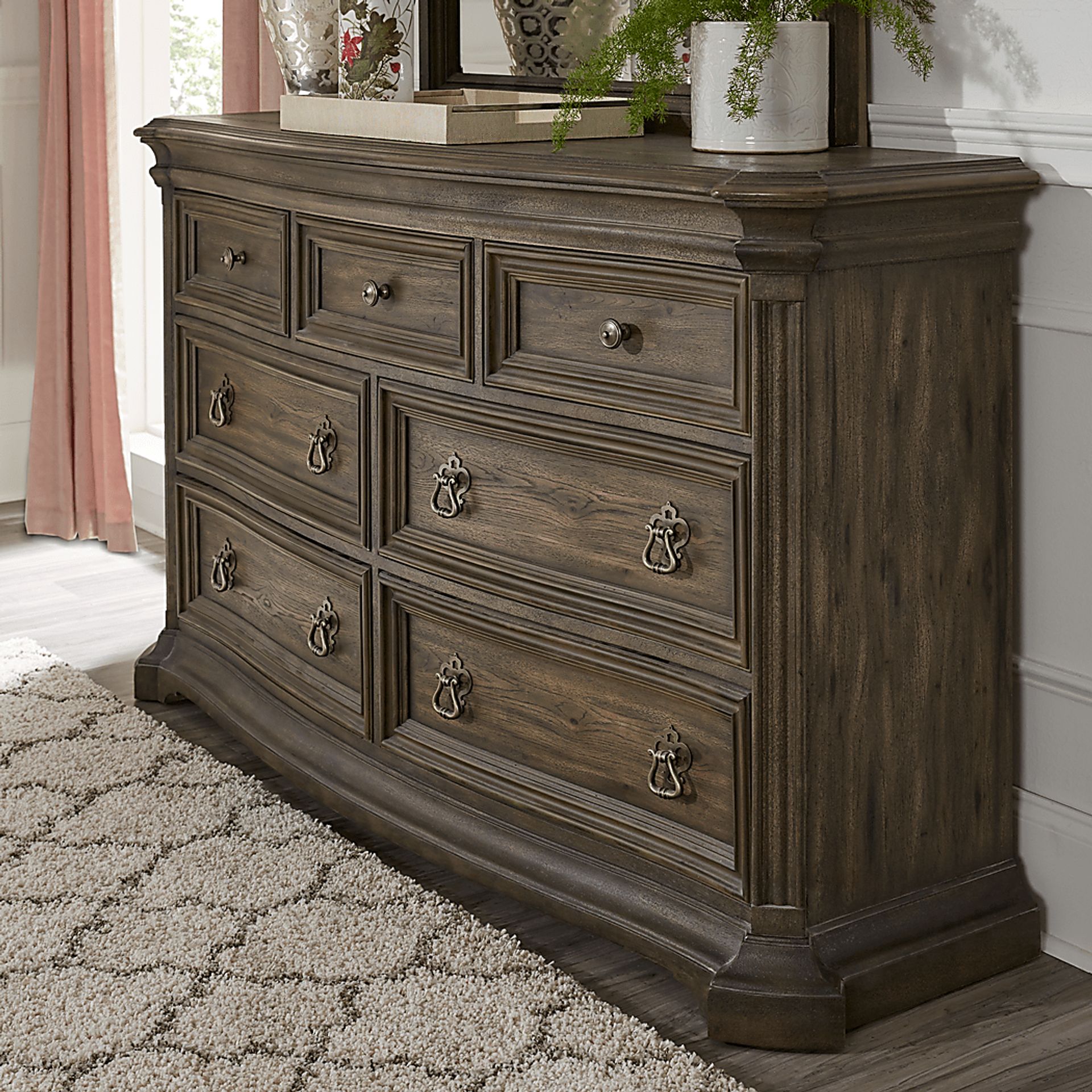 Cindy Crawford Home Calle Vista Brown Dresser - Image 2