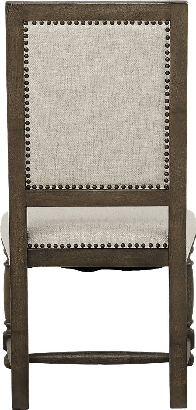 Cindy Crawford Home Calle Vista Brown Side Chair - Thumbnail - Image 2
