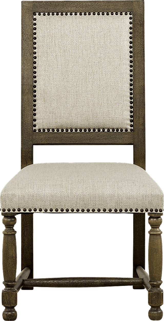 Cindy Crawford Home Calle Vista Brown Side Chair - Thumbnail - Image 3