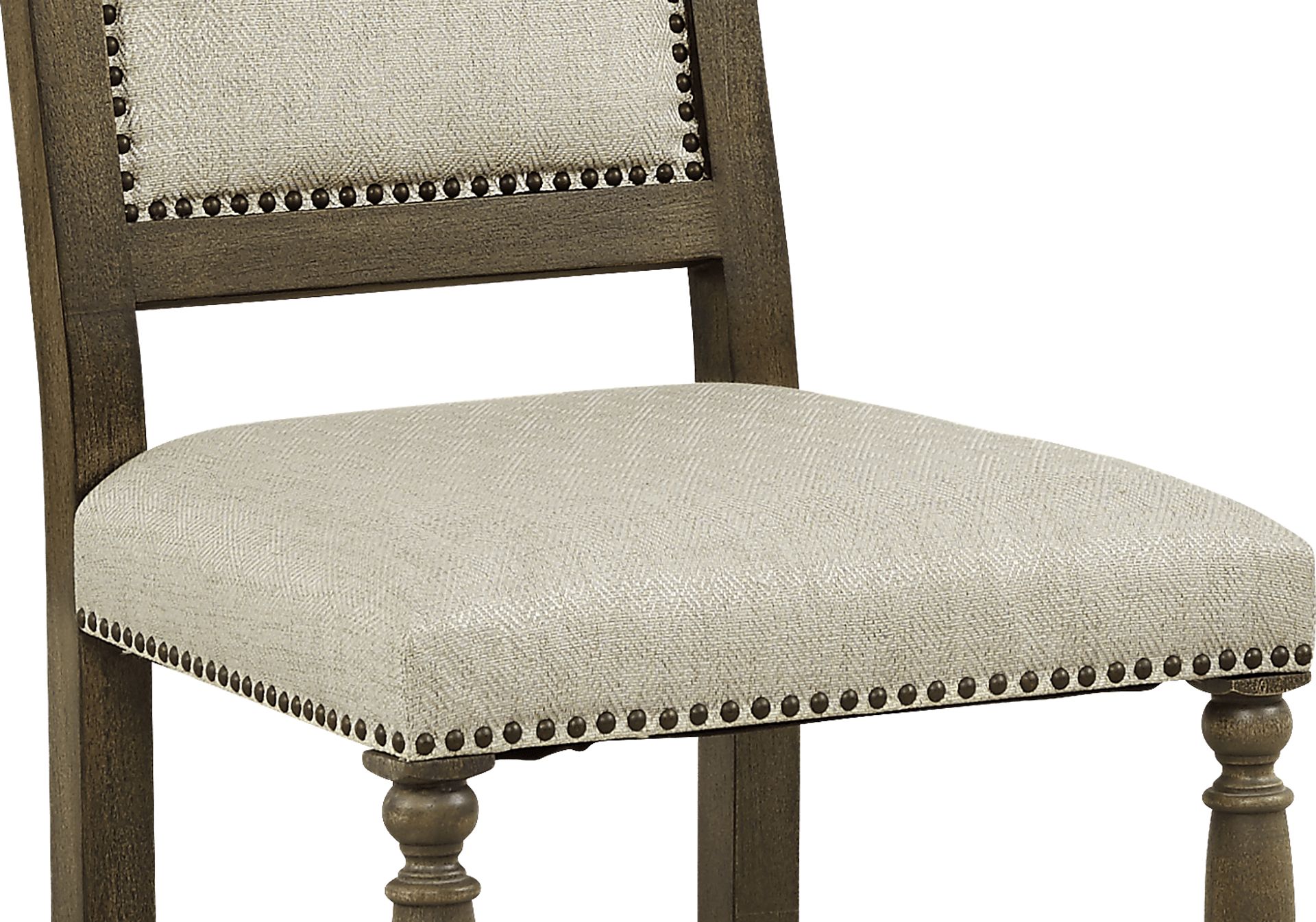 Cindy Crawford Home Calle Vista Brown Side Chair - Image 4