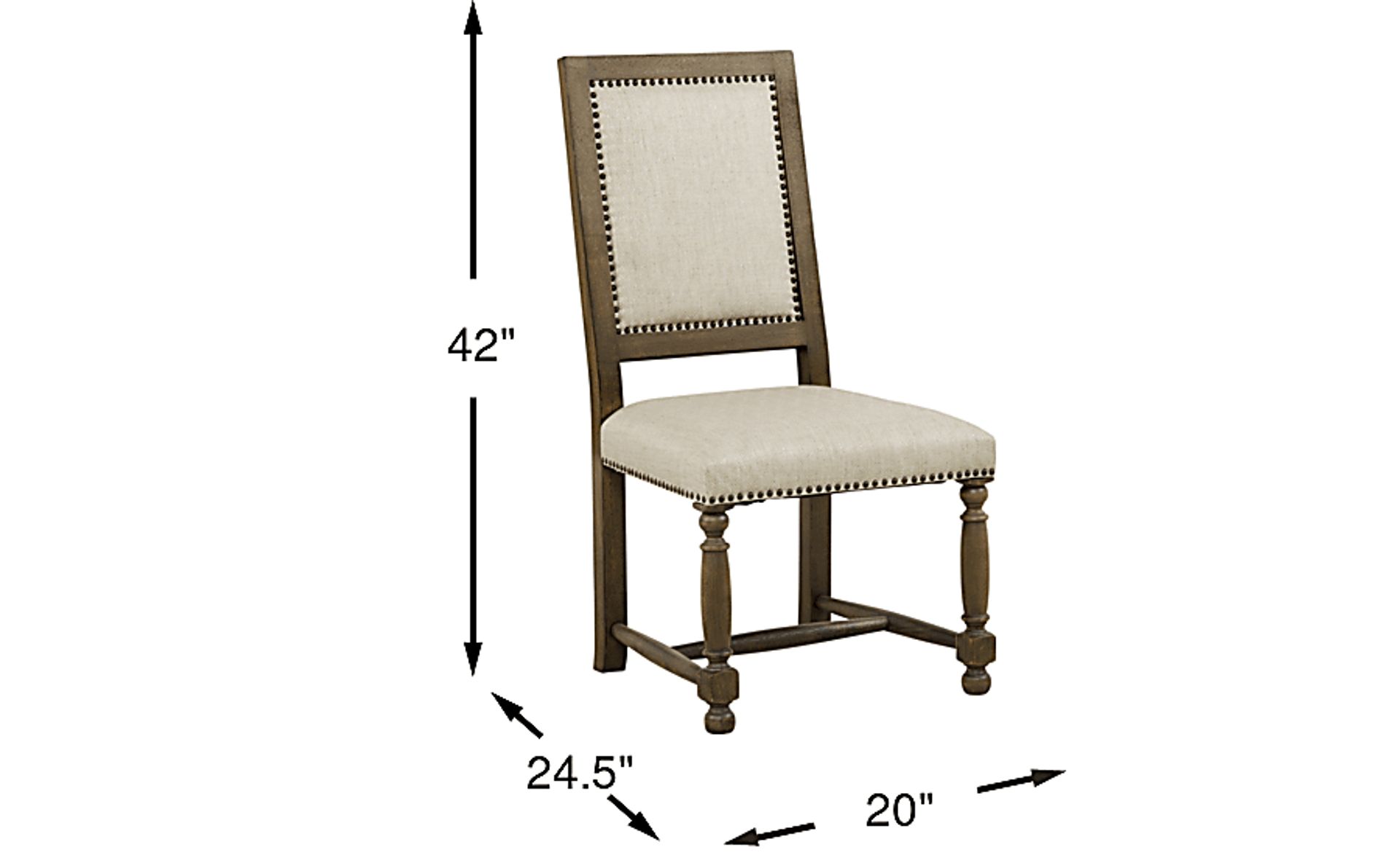 Dimension Image. Please refer to the Dimension Tab on this page for dimension details.