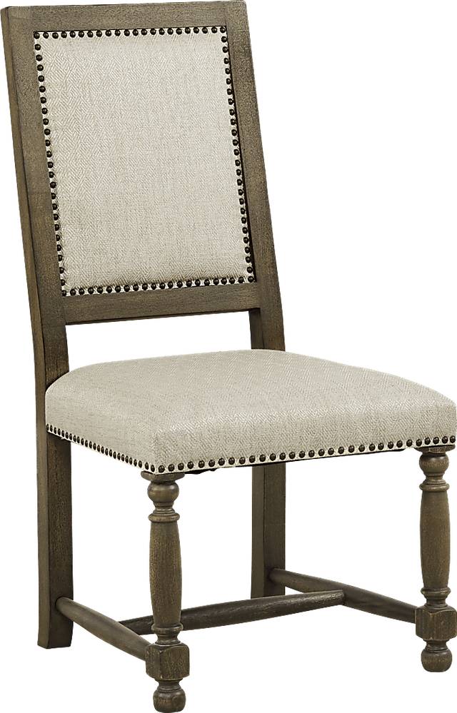 Cindy Crawford Home Calle Vista Brown Side Chair - Thumbnail - Image 1