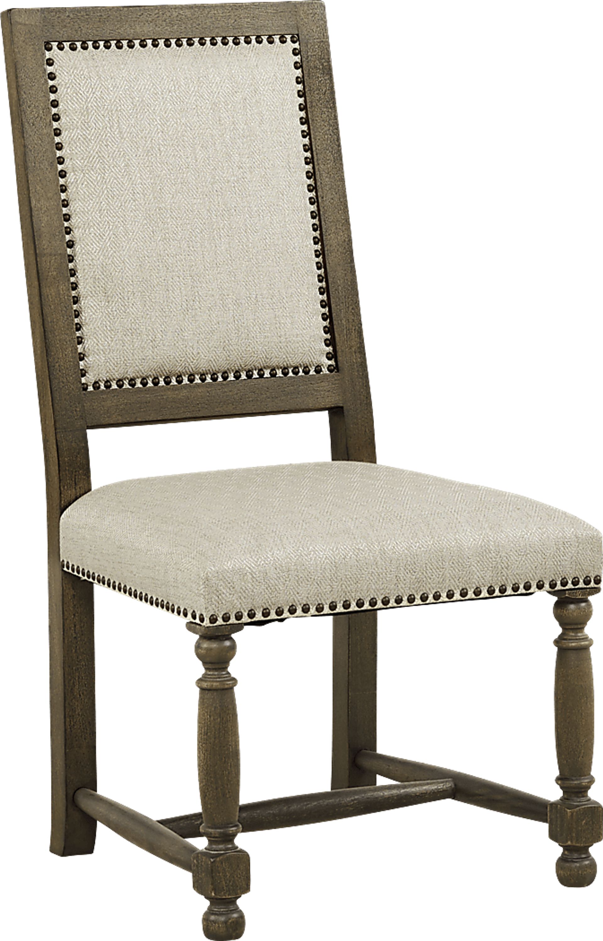 Cindy Crawford Home Calle Vista Brown Side Chair - Image 1