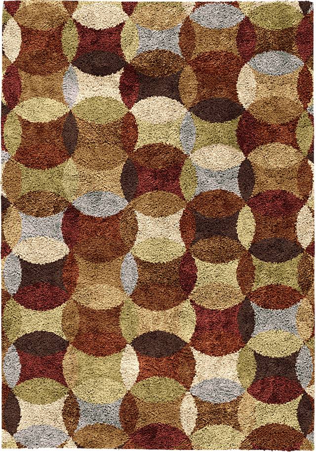 Cindy Crawford Home Calliope 7'10 x 10'10 Copper Rug - Thumbnail - Image 1
