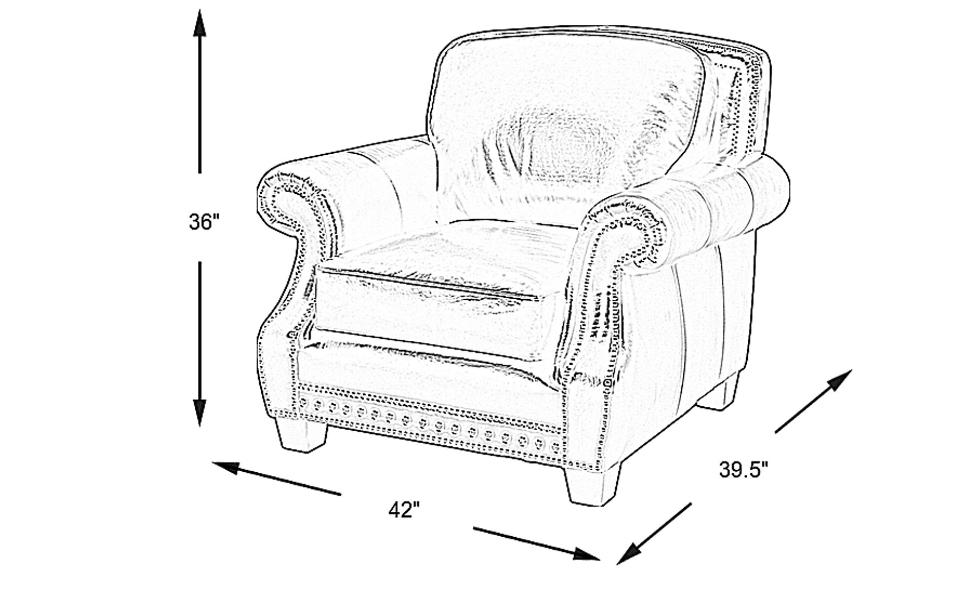 Dimension Image. Please refer to the Dimension Tab on this page for dimension details.