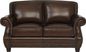 Calvano Leather Loveseat