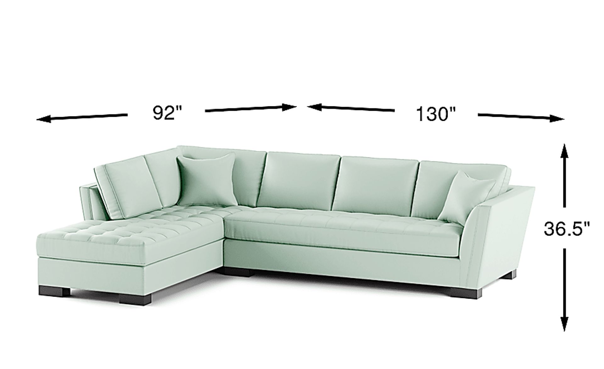 Dimension Image. Please refer to the Dimension Tab on this page for dimension details.