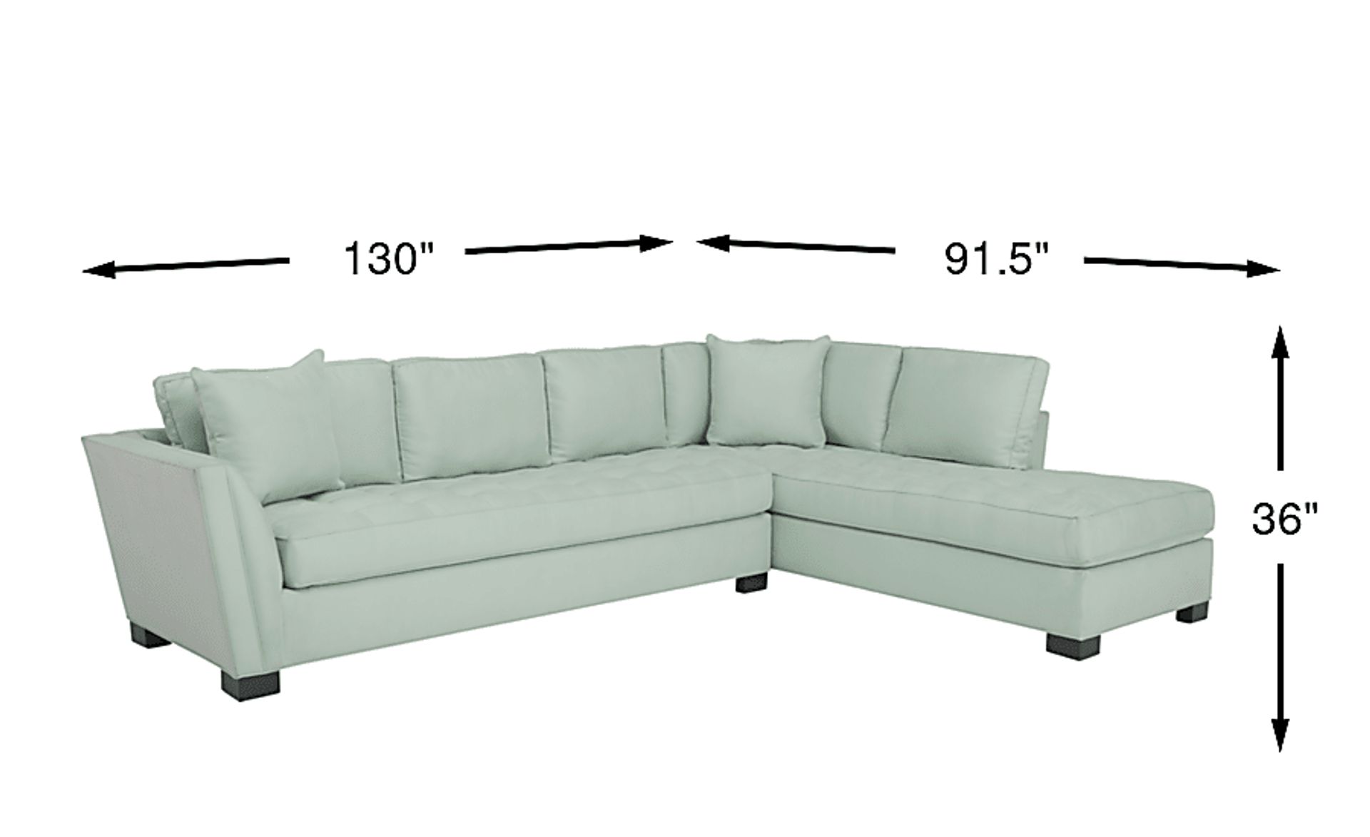 Dimension Image. Please refer to the Dimension Tab on this page for dimension details.