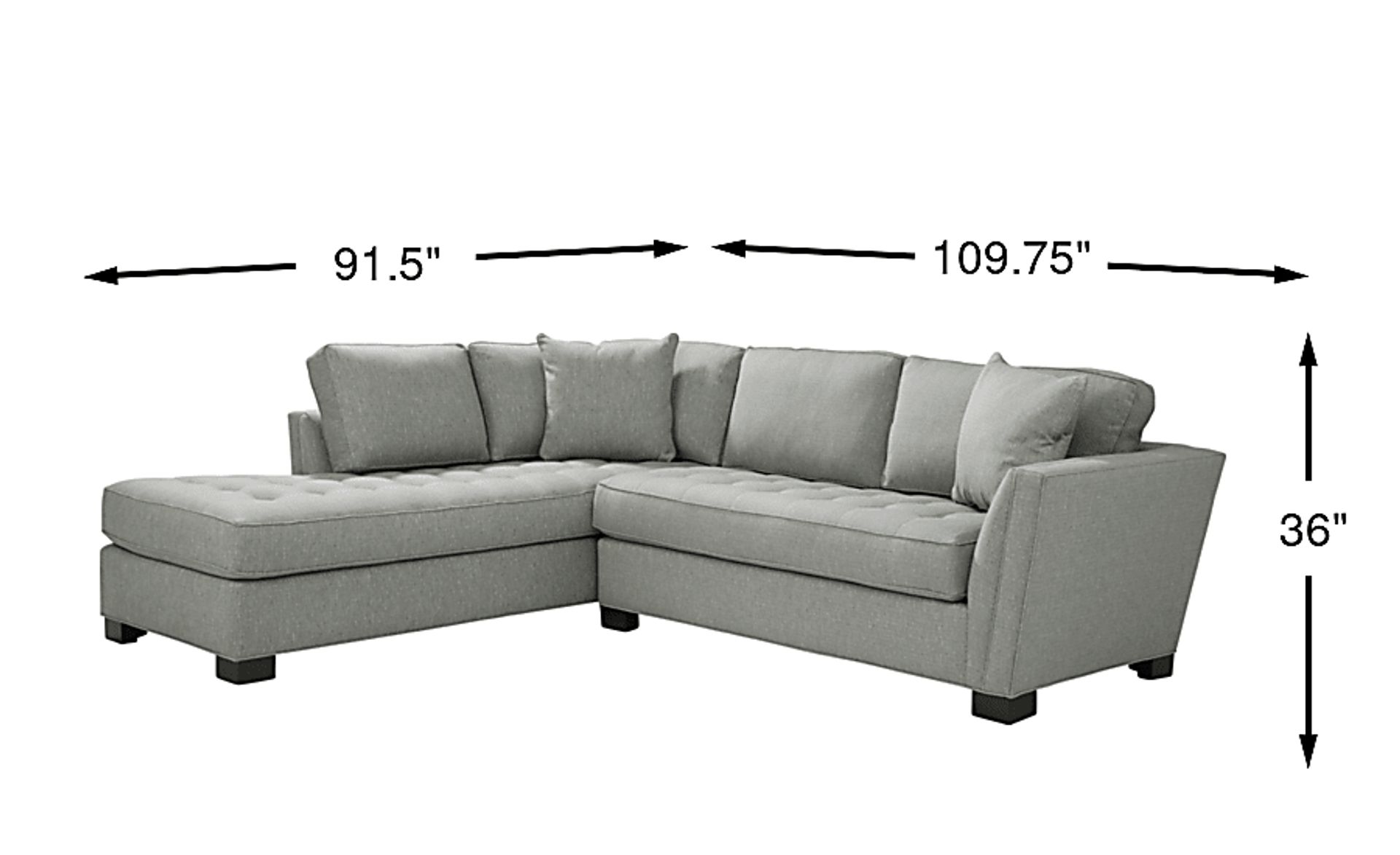 Dimension Image. Please refer to the Dimension Tab on this page for dimension details.