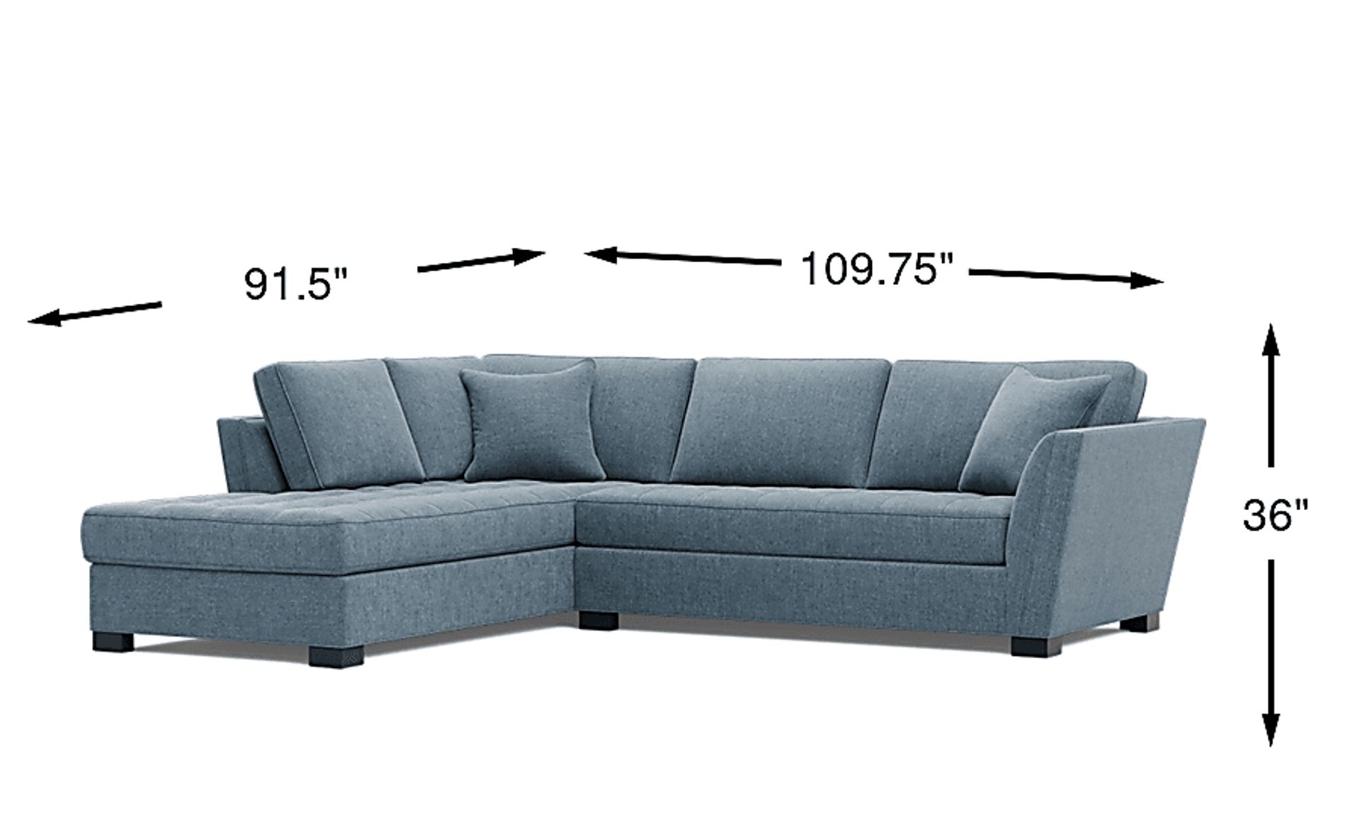 Dimension Image. Please refer to the Dimension Tab on this page for dimension details.