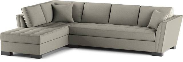 Calvin Heights Cobblestone Textured 2 Pc XL Sectional - Thumbnail - Image 3