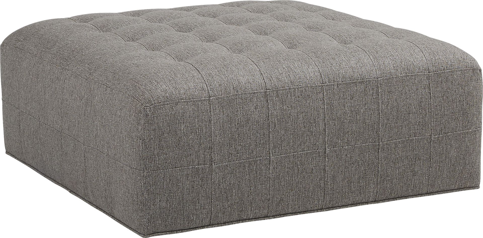 Calvin Heights Cobblestone Textured Cocktail Ottoman - Image 1