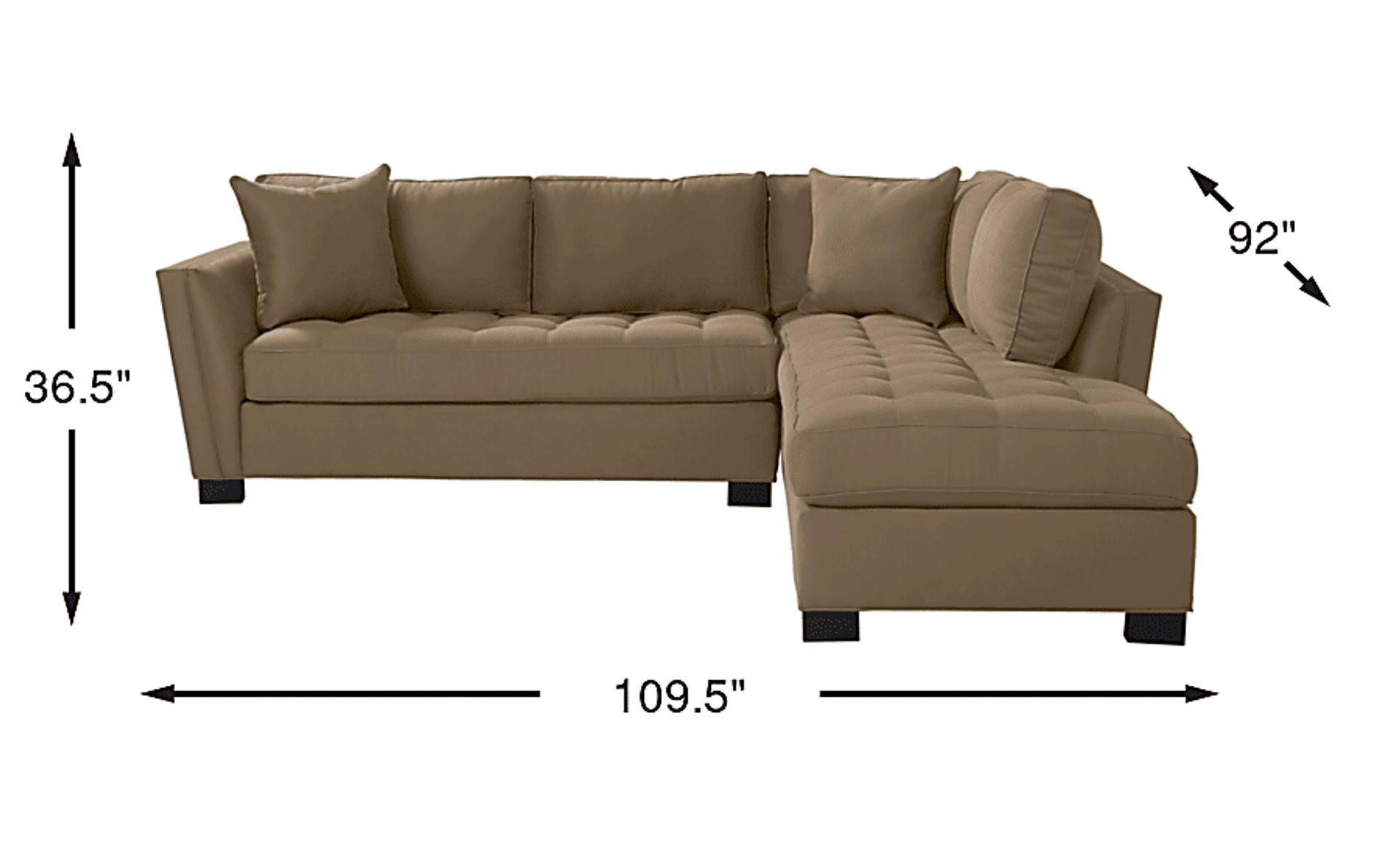 Dimension Image. Please refer to the Dimension Tab on this page for dimension details.