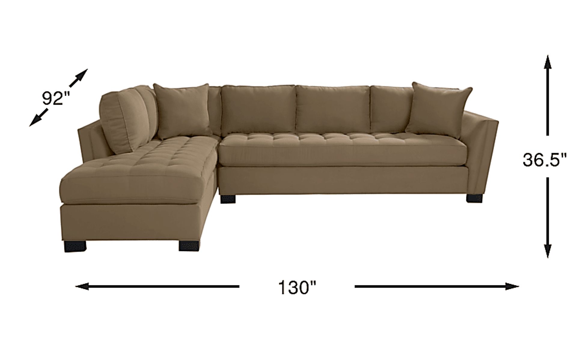 Dimension Image. Please refer to the Dimension Tab on this page for dimension details.