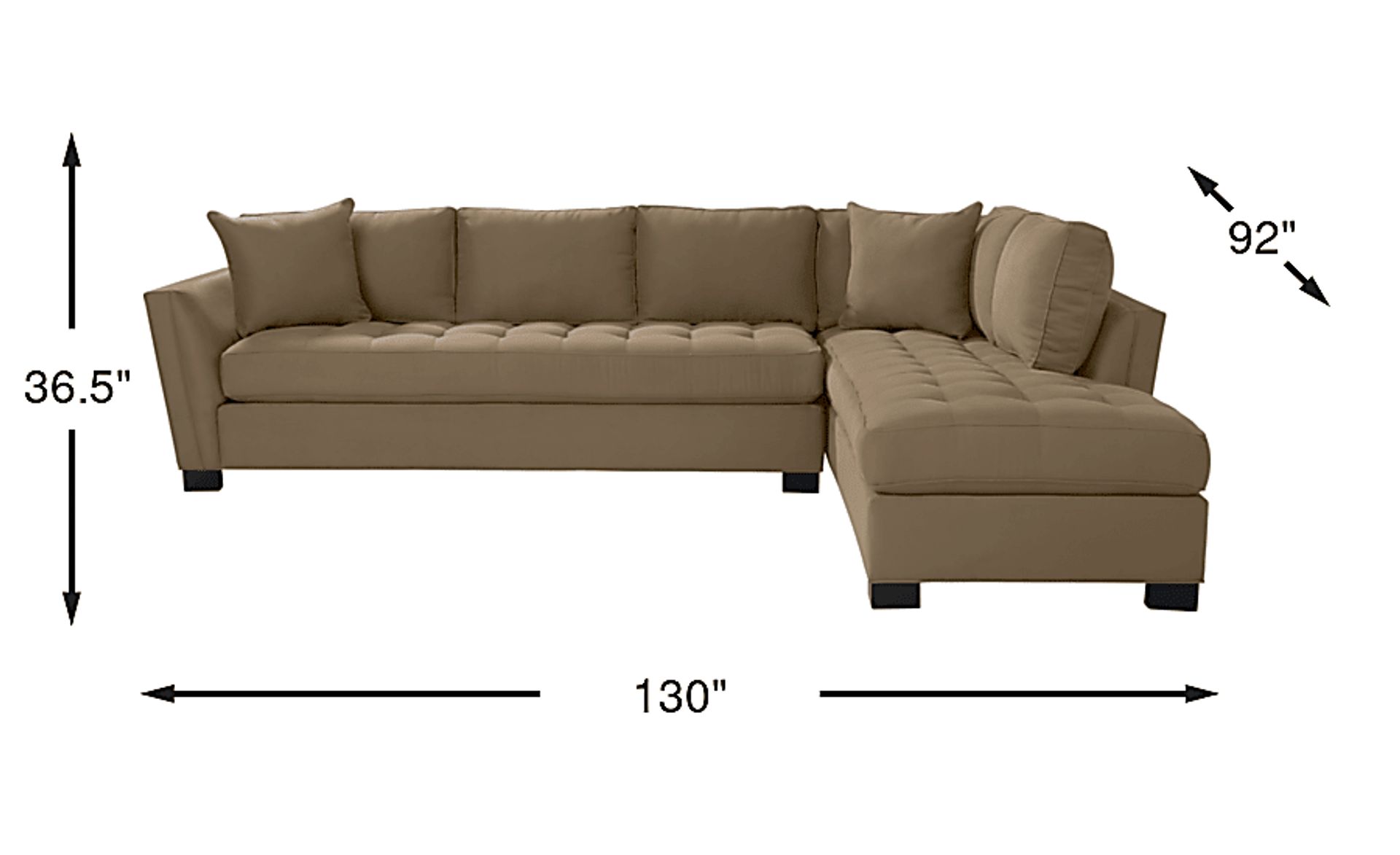 Dimension Image. Please refer to the Dimension Tab on this page for dimension details.