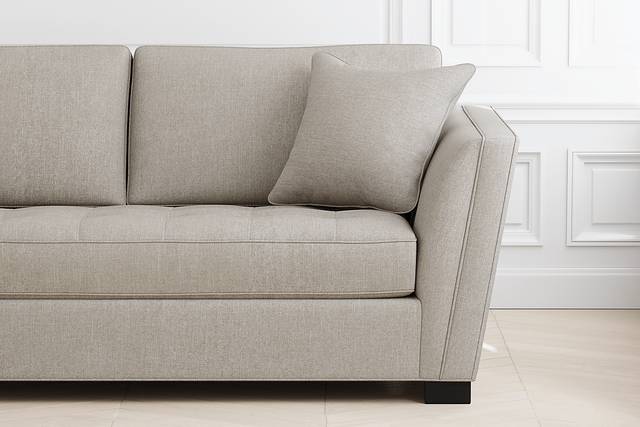 Calvin Heights Mushroom Textured 2 Pc Sectional - Thumbnail - Image 4