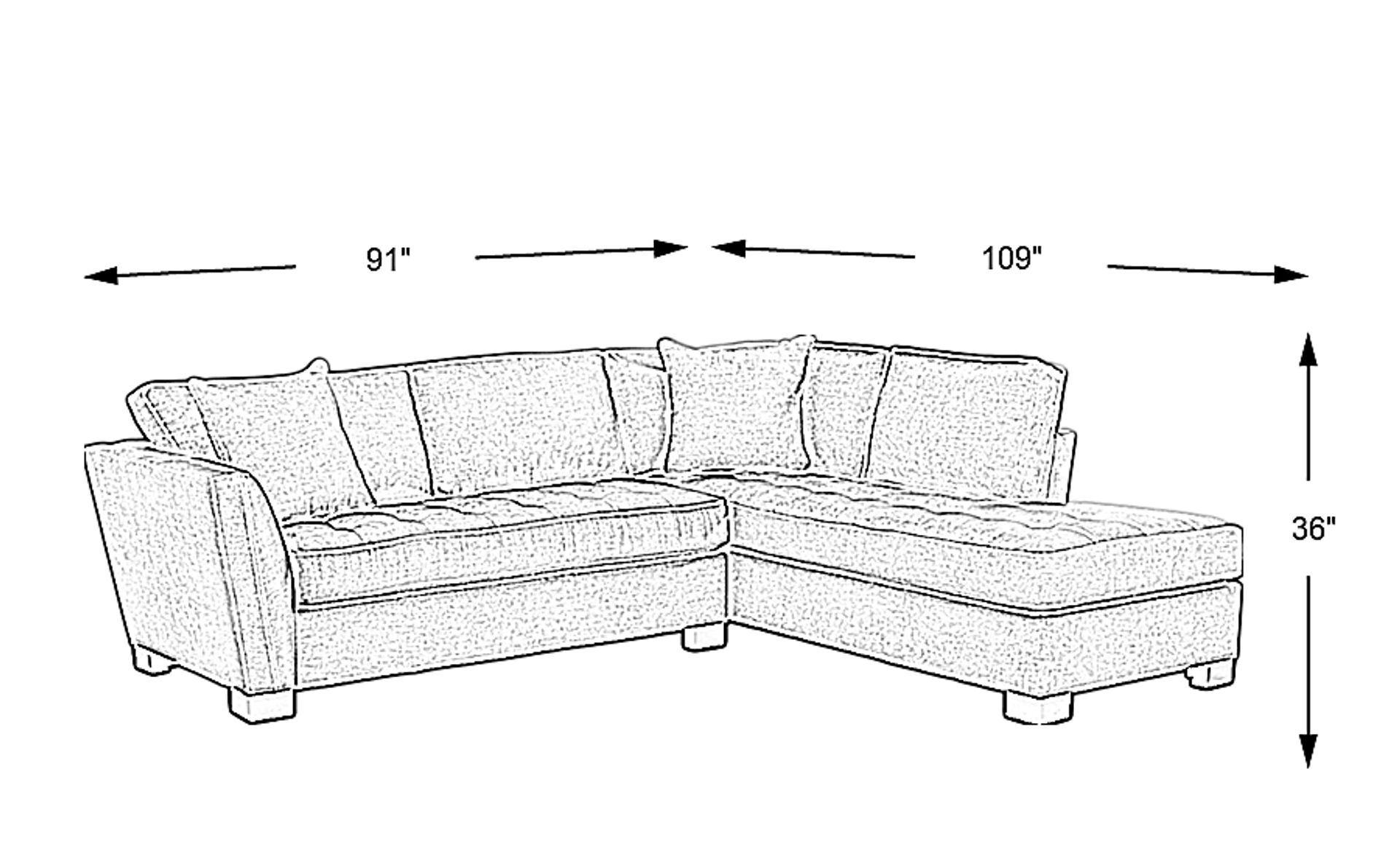 Dimension Image. Please refer to the Dimension Tab on this page for dimension details.