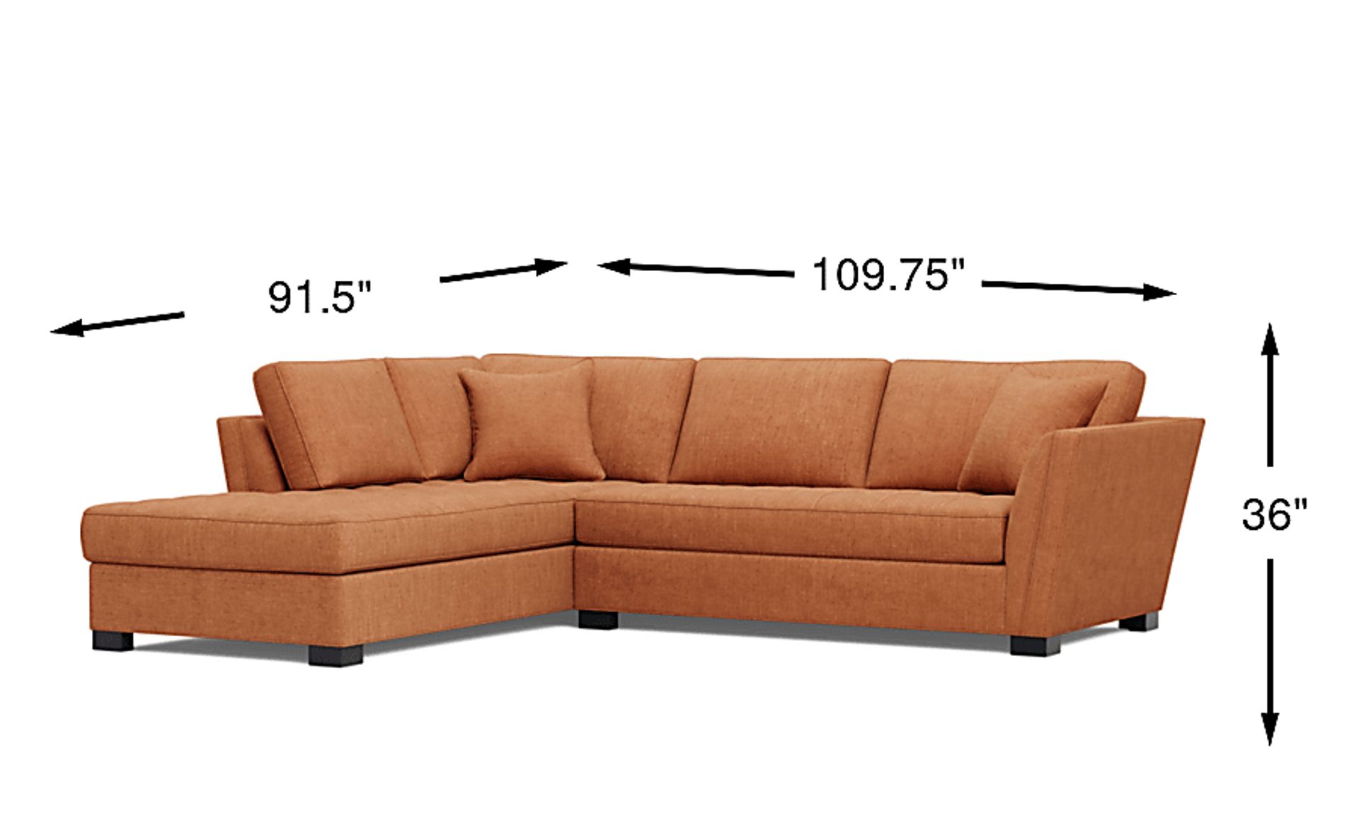 Dimension Image. Please refer to the Dimension Tab on this page for dimension details.