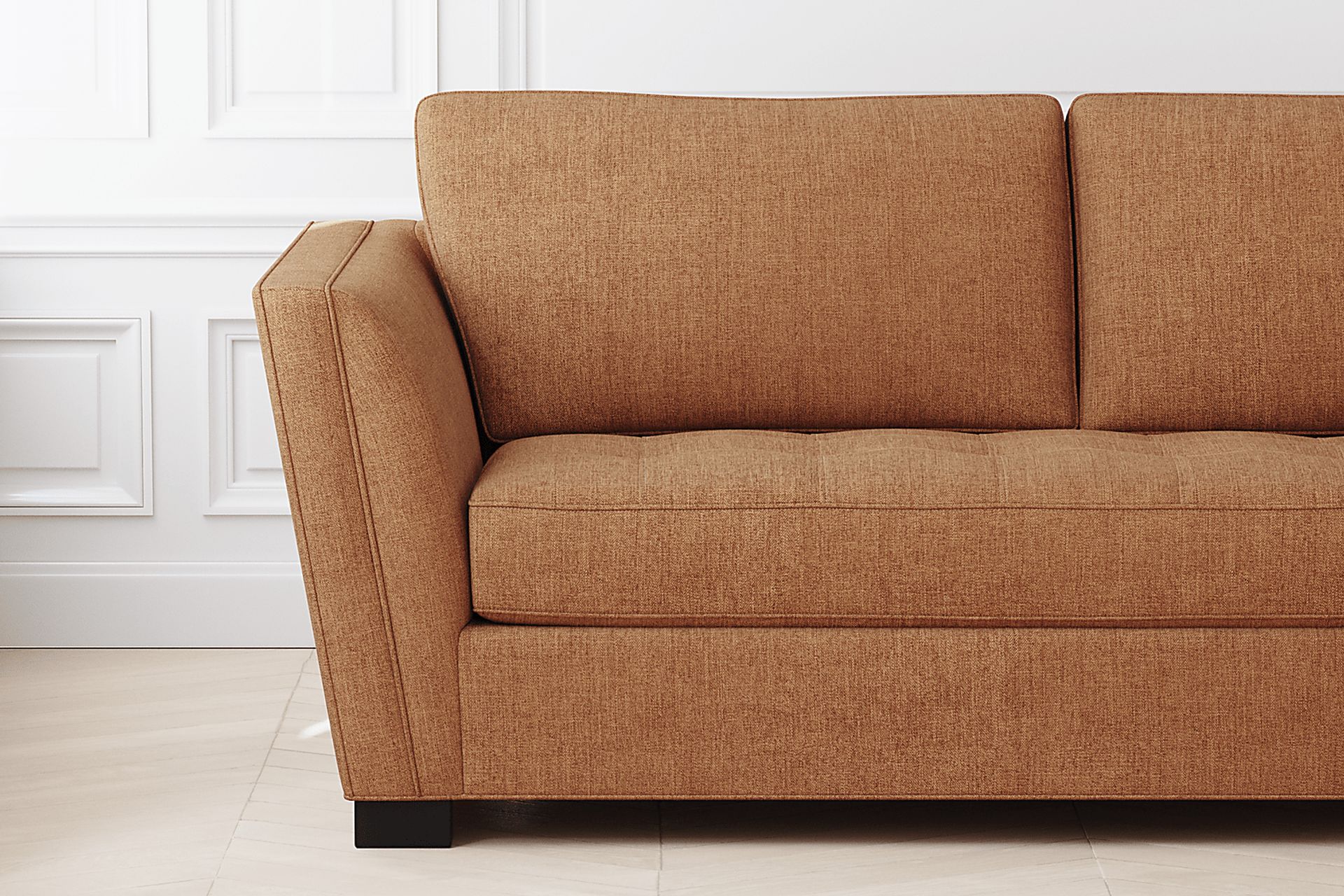 Calvin Heights Russet Textured 2 Pc Sectional - Image 5