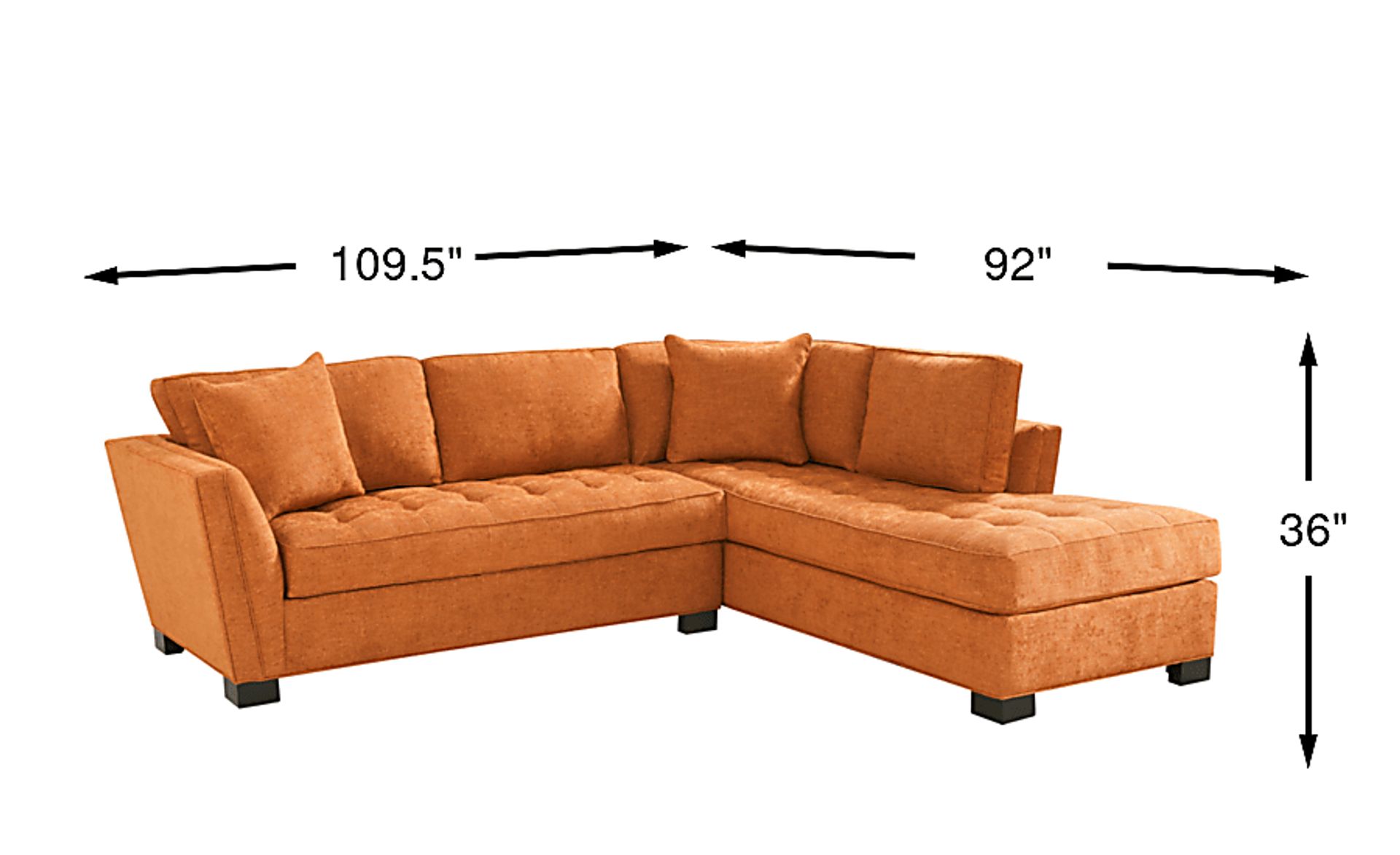 Dimension Image. Please refer to the Dimension Tab on this page for dimension details.