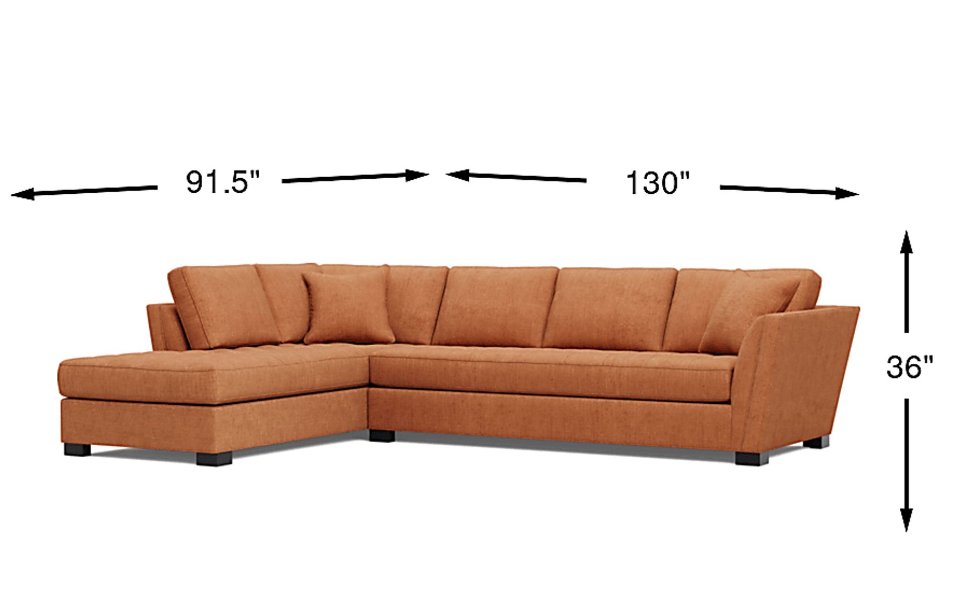 Dimension Image. Please refer to the Dimension Tab on this page for dimension details.