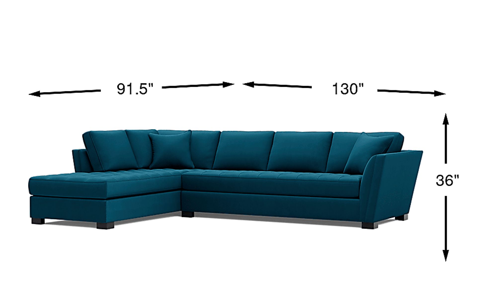 Dimension Image. Please refer to the Dimension Tab on this page for dimension details.