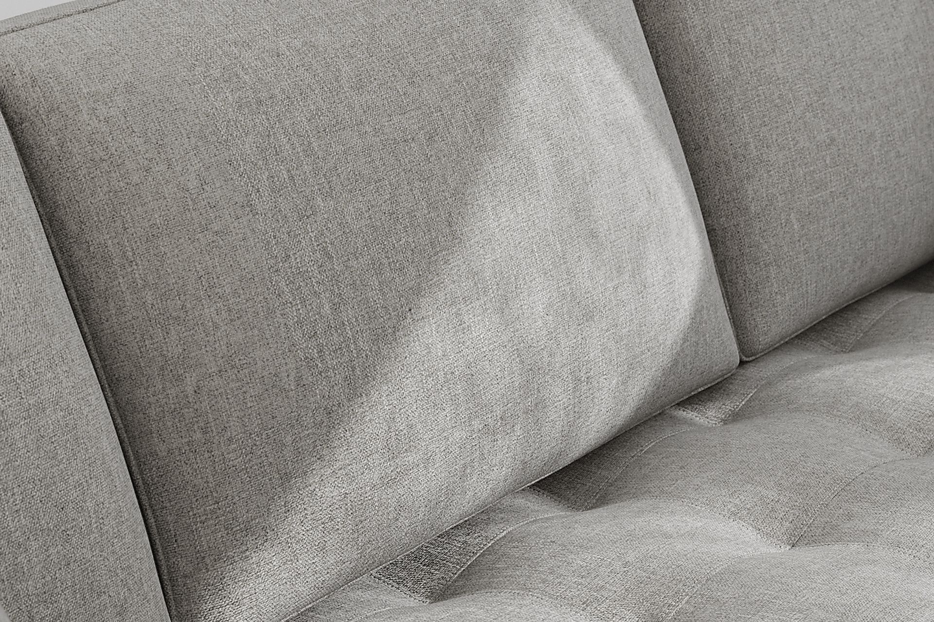 Calvin Heights Smoke Textured 2 Pc Sectional - Image 5