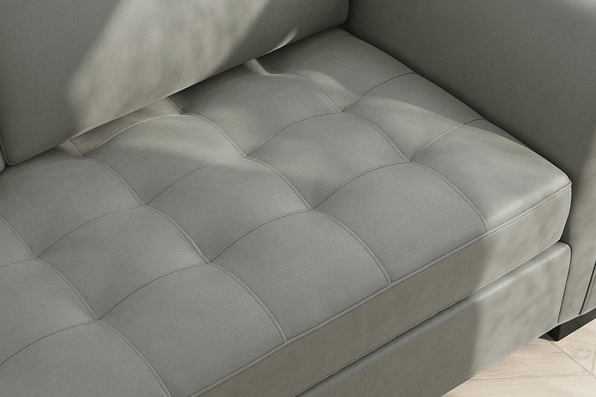 Calvin Heights Steel Microfiber 2 Pc Sectional - Image 5