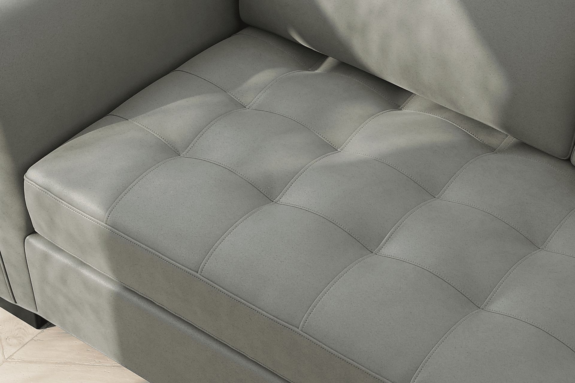Calvin Heights Steel Microfiber 2 Pc Sectional - Image 5