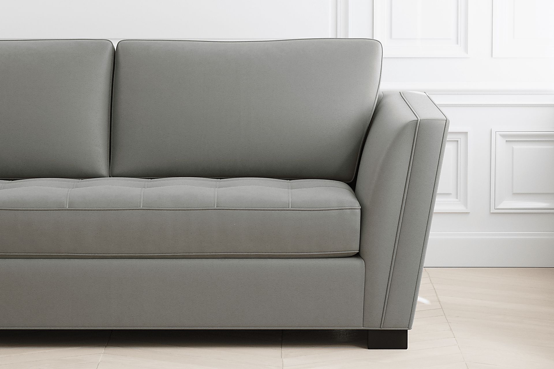 Calvin Heights Steel Microfiber 2 Pc XL Sectional - Image 5