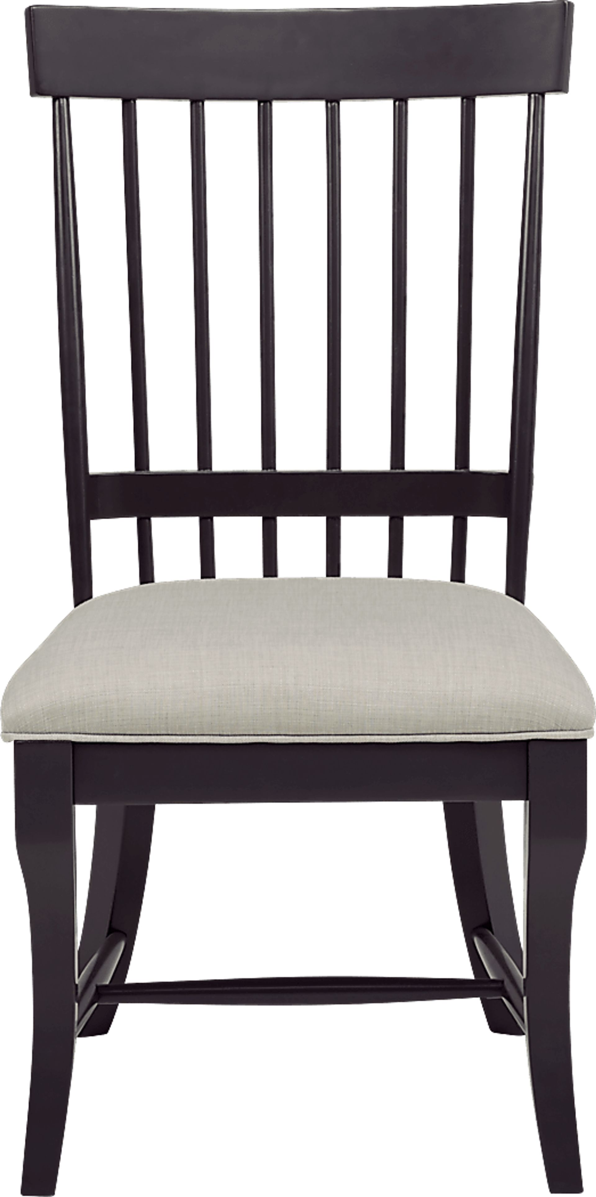 Cindy Crawford Home Cape Cottage White 5 Pc Dining Set with Black Chairs - Image 6