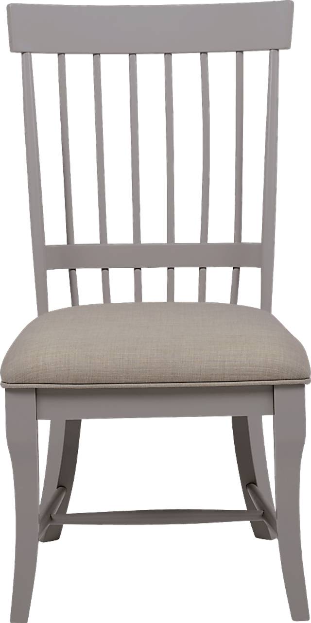 Cindy Crawford Home Cape Cottage Gray Side Chair - Thumbnail - Image 2