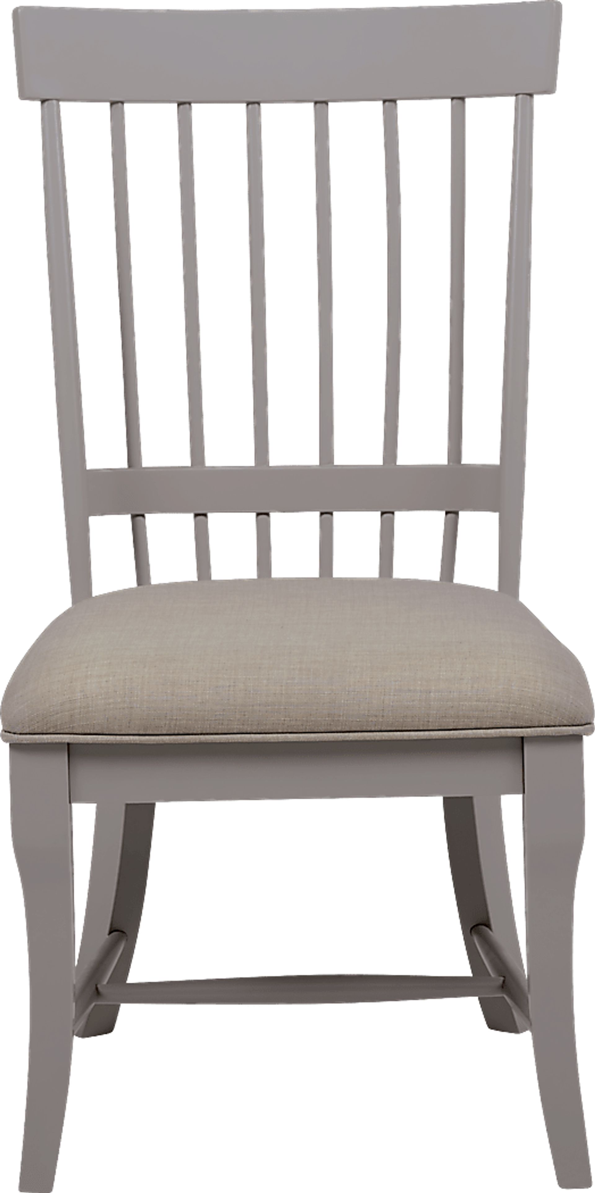 Cindy Crawford Home Cape Cottage Gray Side Chair - Image 2
