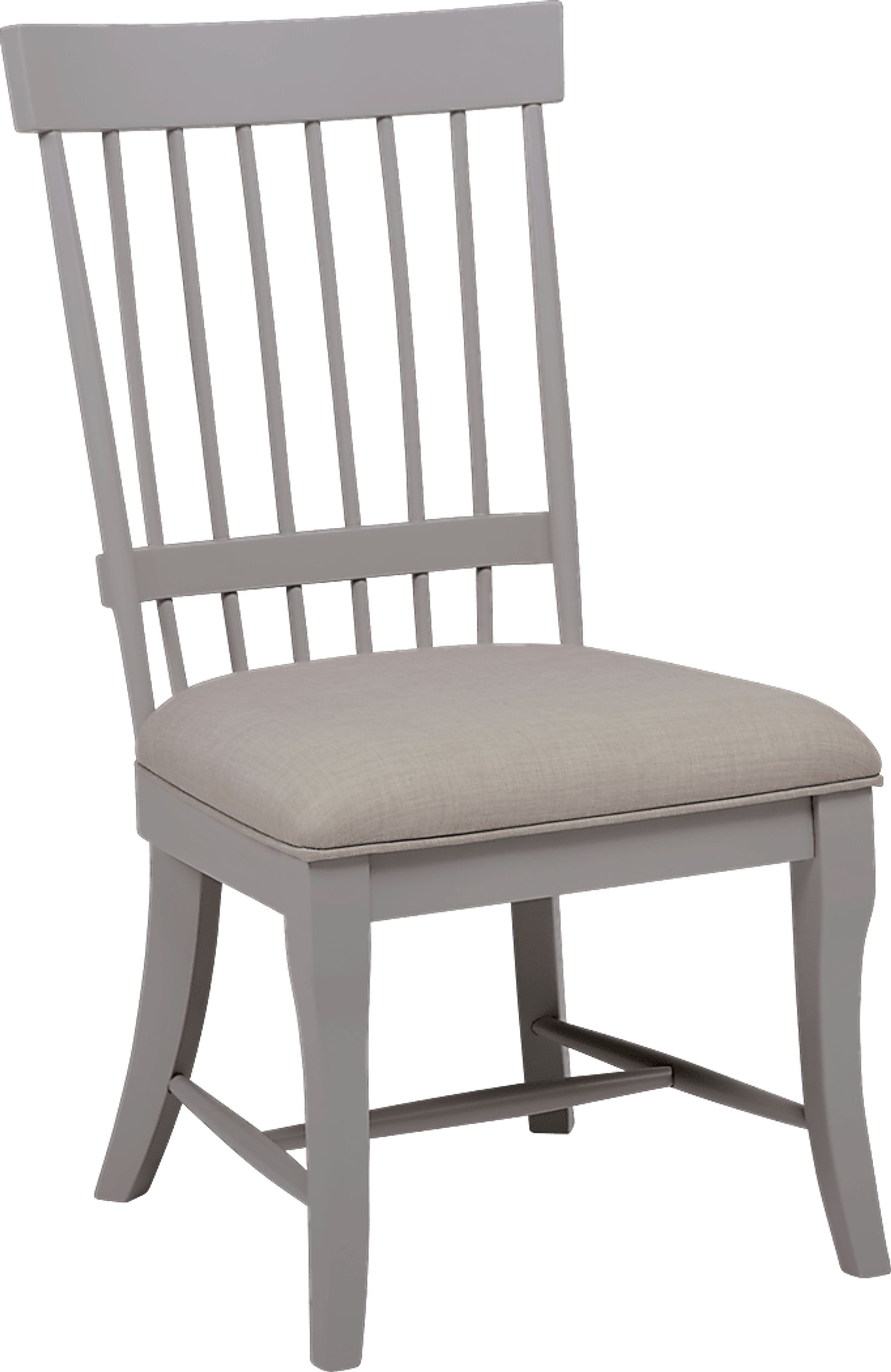 Cindy Crawford Home Cape Cottage Gray Side Chair - Image 1
