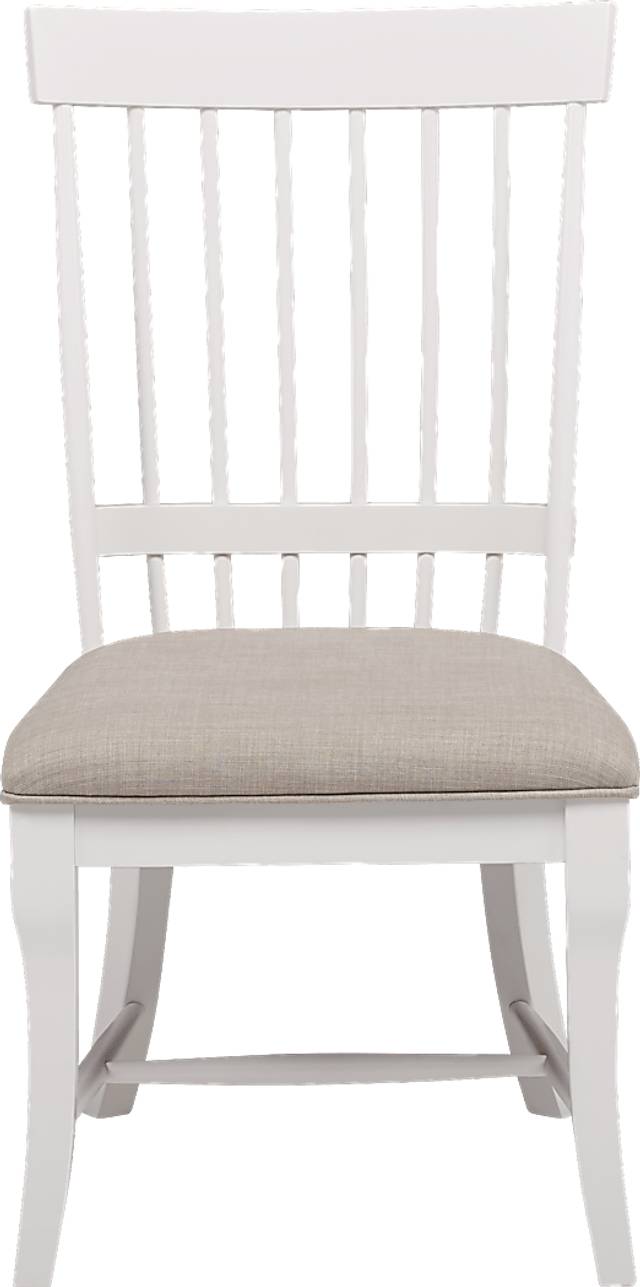 Cindy Crawford Home Cape Cottage White 5 Pc Dining Set with White Chairs - Thumbnail - Image 6