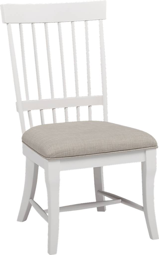 Cindy Crawford Home Cape Cottage White 5 Pc Dining Set with White Chairs - Thumbnail - Image 5