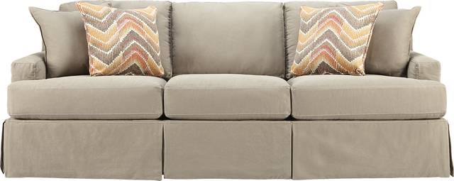 Cindy Crawford Home Cape May Smoke Sofa - Thumbnail - Image 1