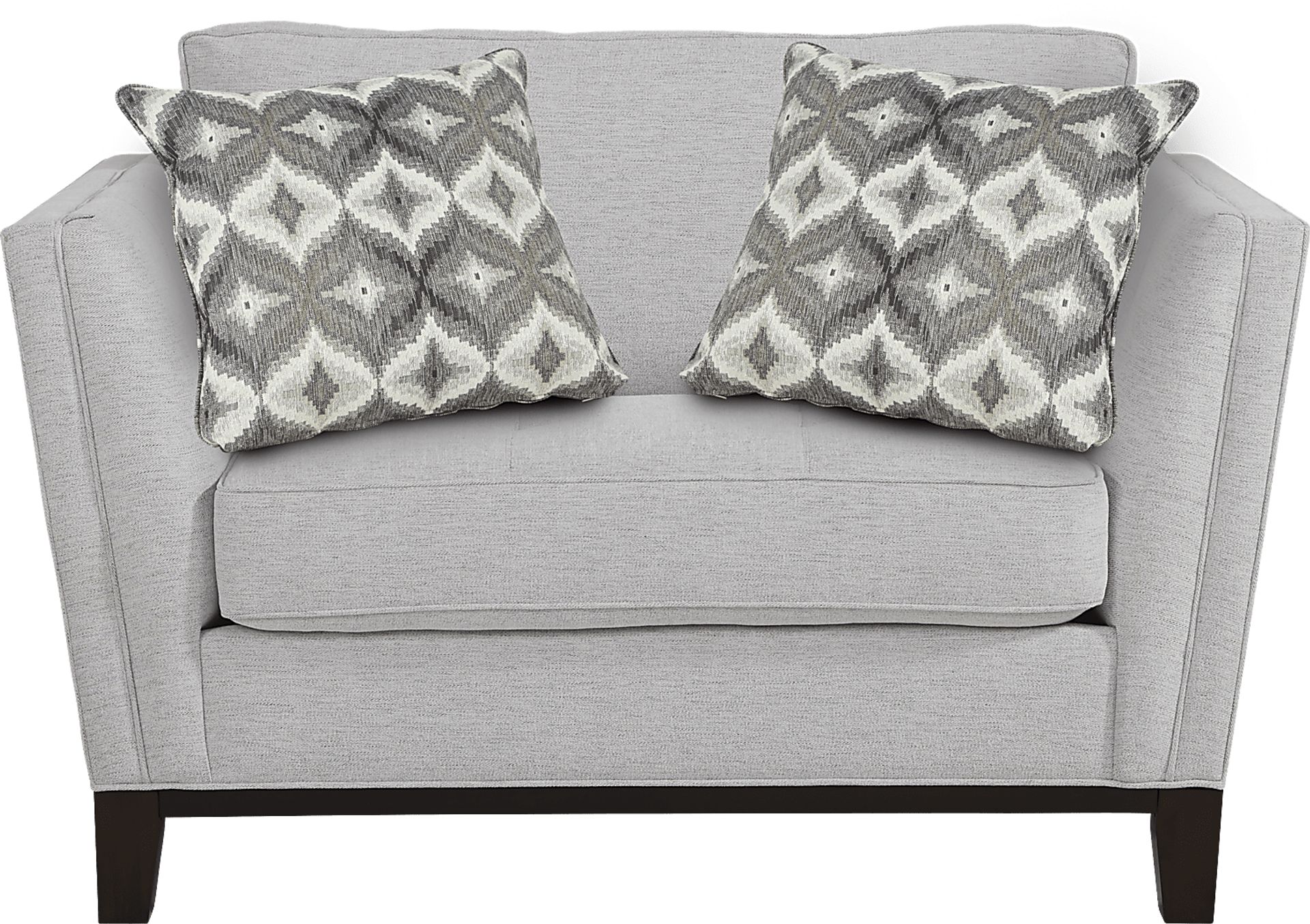 Cindy Crawford Home Central Boulevard Ash Textured Chair - Image 1