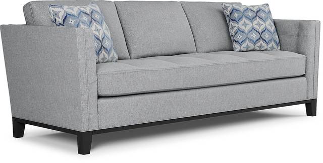 Cindy Crawford Home Central Boulevard Bluestone Textured Gel Foam Sleeper - Thumbnail - Image 2