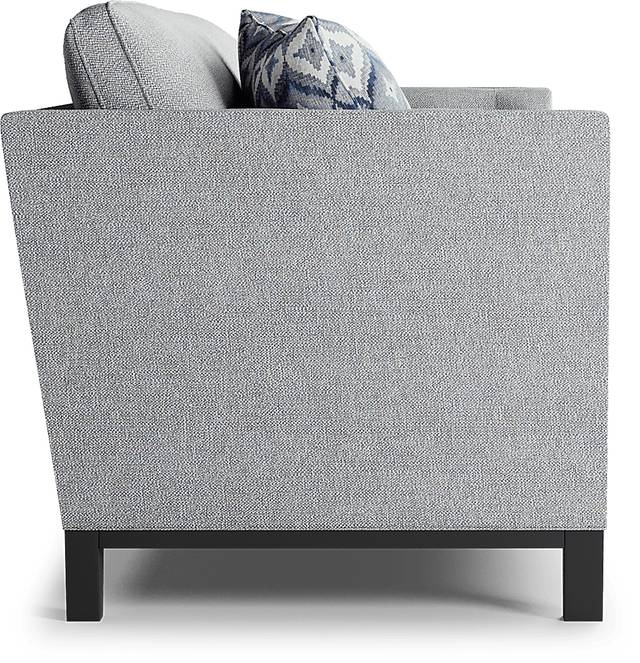 Cindy Crawford Home Central Boulevard Bluestone Textured Gel Foam Sleeper - Thumbnail - Image 3
